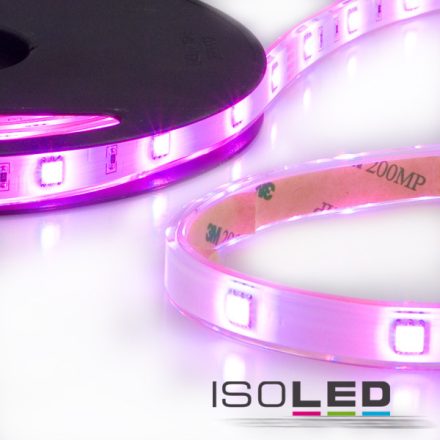 LED AQUA-RGB flexibilis szalag, 24V, 7,2W, IP68, 30 LED/m