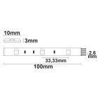 LED SIL-RGB flexibilis szalag, 12V, 7.2W, IP66, 30 LED/m
