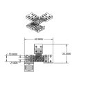 Klipsz T-összeköto (max. 5A) C1-210 2 pólusú IP20 flexszalagokhoz, 10 mm széles, osztásköz >12 mm