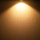 LED süllyesztett szpotlámpa COB reflektorral, 5W, 60°, nikkel szálcsiszolt, meleg fehér