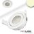LED süllyesztett szpotlámpa, fehér, SMD, 8W, 120°, meleg fehér, dimmelheto