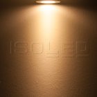 LED süllyesztett szpotlámpa, ezüst, 8W, 72°, meleg fehér, dimmelheto