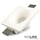 LED LED gipsz süllyesztett szpotlámpa GU5.3, szögletes, tölcsér formájú, fehér