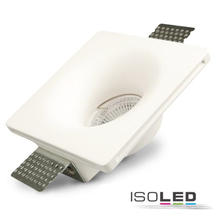 LED LED gipsz süllyesztett szpotlámpa GU5.3, szögletes, tölcsér formájú, fehér