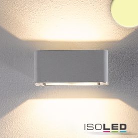   LED fali lámpa, Up&Down, 4x3W CREE, IP54, fehér, meleg fehér