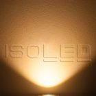 LED padlóba süllyesztett lámpa, kerek, rozsdamentes acél,  IP67, 7 W COB, 90°, meleg fehér