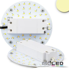   LED átszerelo áramköri lap, 130 mm, 9W, mágnessel, meleg fehér