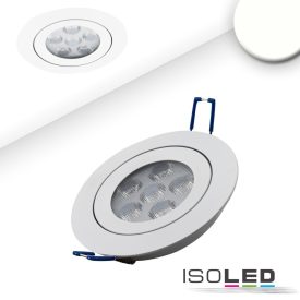  LED süllyesztett szpotlámpa, fehér, 15W, 72°, kerek, semleges fehér, dimmelheto