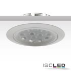 LED süllyesztett szpotlámpa, fehér, 15W, 72°, kerek, semleges fehér, dimmelheto
