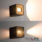 LED fali lámpa, Flex, Up&Down, 2x5W CREE, IP54, fehér, meleg fehér