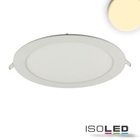   LED mélysugárzó, 18 W, ultra lapos, kerek, fehér, meleg fehér, dimmelheto
