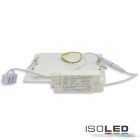 LED mélysugárzó, 15 W, szögletes, ultra lapos, fehér, semleges fehér, dimmelheto
