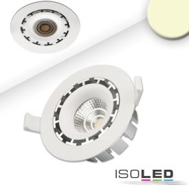   LED süllyesztett szpotlámpa COB, fehér, 15W, 45°, kerek, meleg fehér, dimmelheto