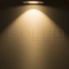 LED süllyesztett szpotlámpa COB, fehér, 15W, 45°, kerek, meleg fehér, dimmelheto