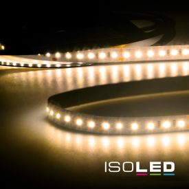   LED CRI927 CC flexibilis szalag, 24V, 12W, IP20, melegfehér, 15m tekercs, 120 LED/m