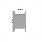Klipsz összeköto (max. 5A) C2-210 2 pólusú IP20 flexszalagokhoz, 10mm szélesség, osztásköz >8mm