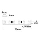 LED CRI927 Micro lineáris flexibilis szalag, 24V, 6W, IP20, 239 LED/m