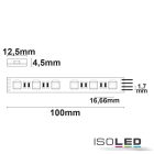LED AQUA RGB+WW flexibilis szalag, 24V, 19W, IP68, 4in1 chip, 60 LED/m