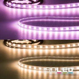   LED AQUA RGB+WW flexibilis szalag, 24V, 19W, IP67, 4in1 chip, 60 LED/m