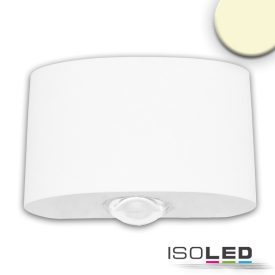   Kültéri LED fali lámpa, fel/le, IP54, 2*1 W CREE, homok fehér, meleg fehér