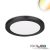 LED süllyesztett/felületre szerelt lámpa Slim Flex, 12W, ColorSwitch 3000K|3500k|4000K, fekete