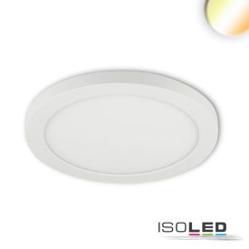   LED süllyesztett/felületre szerelt lámpa Slim Flex, 18 W, ColorSwitch 3000K|3500k|4000K, fehér