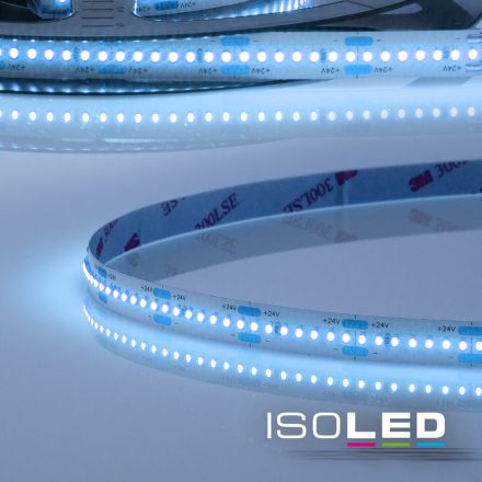 LED CRI9B Linear10 flexibilis szalag, 24V, 15W, IP20, kék, 280 LED/m