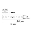 LED HEQ940 flexibilis szalag High Bright, 24V, 12W, IP20, 4000K, 160 LED/m