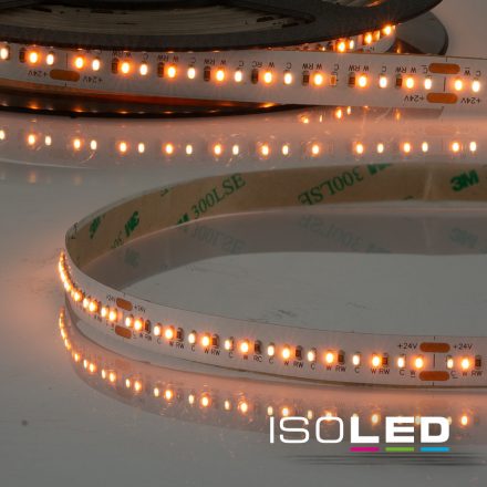 LED CRI90 SUNSET dimm.-melegítheto (feszültségnyelon keresztül)flex. szalag, 24V,20W,IP20,1800-2700K
