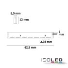 LED Neon flexibilis szalag 6512, 24V, 14,4W, IP66, RGB, 140 LED/m, incl. szereloklipsz
