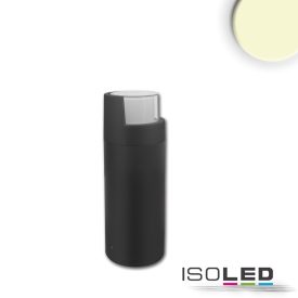   LED kerti lámpa, POLLER-6, 30 cm, 6 W, homok fekete, meleg fehér
