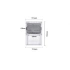 Érintkezo összeköto kábellel (max 5A) K1-210 2 pól. IP20 flexszalagokhoz, széles 10mm, osztás>7mm