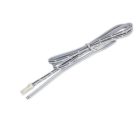 MiniAMP csatlakozó Male, 30cm, 2-pólusú, fehér, max. 3A.