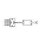 MiniAMP LED Touch/Funk PWM fényero szabályozó, 1 csatorna, 12-24V DC 5A,  Funk vezérlovel