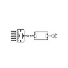 MiniAMP LED Touch/Funk PWM fényero-szabályozó rendszer PIR érzékelovel,1 csat, 12-24V DC 5A, funk