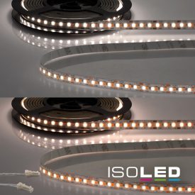   LED CRI919/940 MiniAMP flex. szalag, 12V, 15W, IP20, fehér dyn., 250cm, kétoldalas kábel + maleAMP
