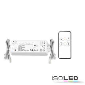   MiniAMP Push/Funk PWM fényero szabályzó, dinamikus fehér, tartozék távirányítóval, 12-24 V DC, 5A