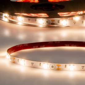   LED HEQ830 flexibilis szalag Lencse 160°, 24V, 17W, IP20, meleg fehér, 28 LED/m