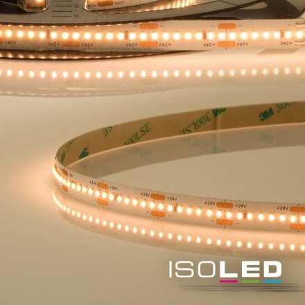 LED CRI925 Linear8 flexibilis szalag, 24V, 15W, IP20, meleg fehér, 280 LED/m