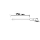 Érintokábel csatlakozó univerzális (max. 5A) K2-26 2 pólusú IP20 flexszalagokhoz, 6mm szélesség