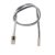 MiniAMP male csatlakozó érintkezokábel csatlakozóhoz (max. 3A) K2-26 2 pólusú IP20 szalag 6mm széles