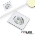 LED süllyesztett lámpa Slim68 fehér, szögletes, 9W, meleg fehér, dimmelheto