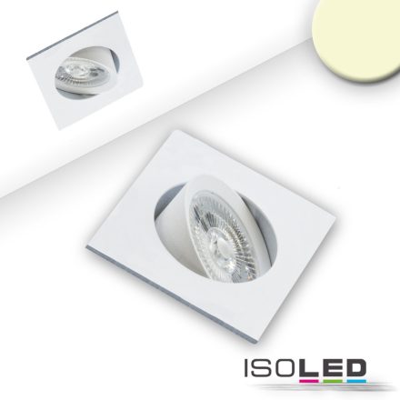 LED süllyesztett lámpa Slim68 fehér, szögletes, 9W, meleg fehér, dimmelheto