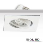 LED süllyesztett lámpa Sunset Slim68 fehér, szögletes, 9W, 1800-2800K, dim-to-warm