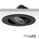 LED süllyesztett lámpa Sunset Slim68 fekete, kerek, 9W, 1800-2800K, dim-to-warm