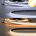 LED CRI923/950 flexibilis szalag, 24V, 10W|10W, IP68, fehér dinamikus, 240 LED/m