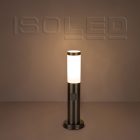 Poller lámpa 450 rozsdamentes acél, IP44, melegfehér, E27 LED izzóval 9W