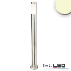   Poller lámpa 1100 rozsdamentes acél, IP44, melegfehér, E27 LED izzóval 9W