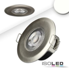   LED sülleyesztett szpotlámpa PC68 IP44, szálcsiszolt, 5W, 38°, 4000k, SwitchDim