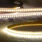 LED HEQ830 flexibilis szalag 200 Lumen/W, 24V, 9W, IP20, 3000K, 179 LED/m